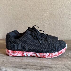 Nobull Outwork Training Shoes Pink Camouflage Soles